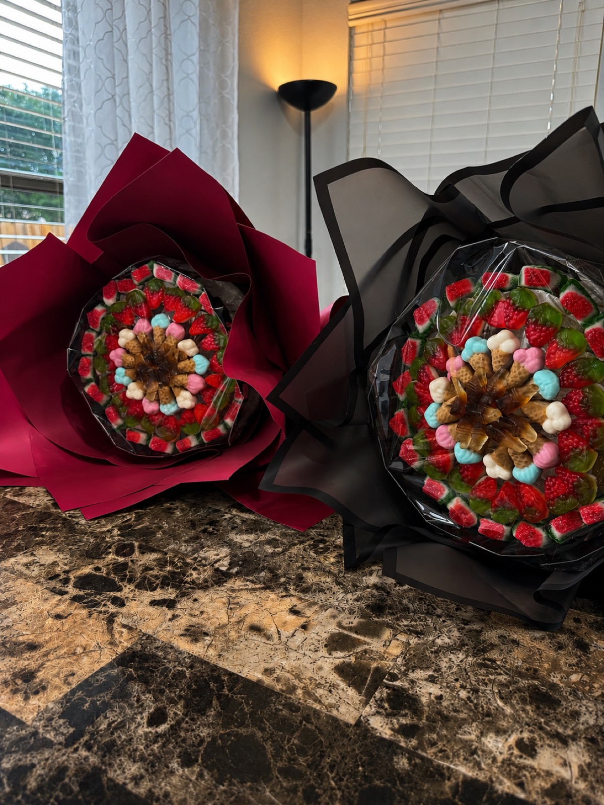Dallas Cartl candy bouquet