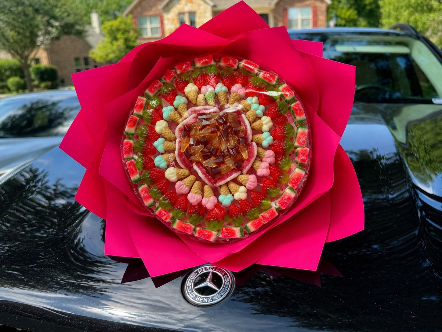 Dallas Cartl candy bouquet