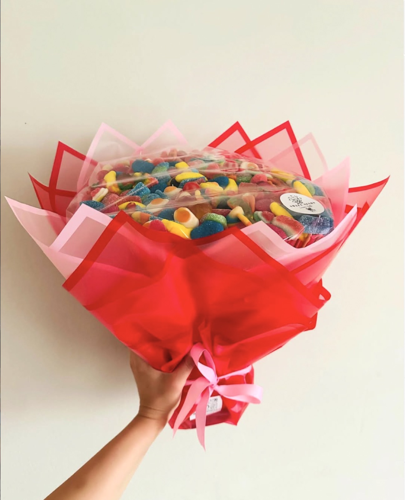 Dallas Cartl candy bouquet